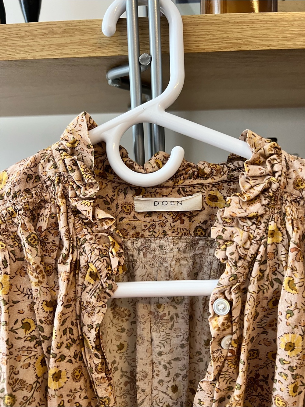 DOEN Floral Blouse - Picture 3 of 7